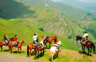 Balade à cheval pays basque