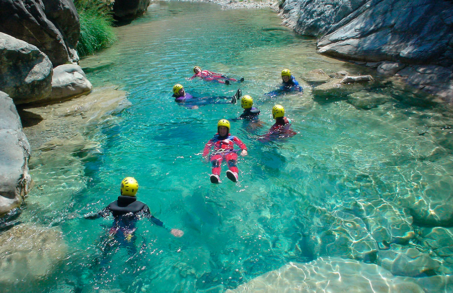 canyoning pays basque