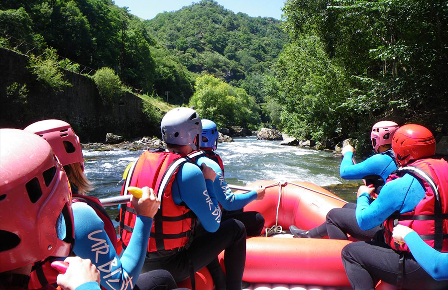 rafting